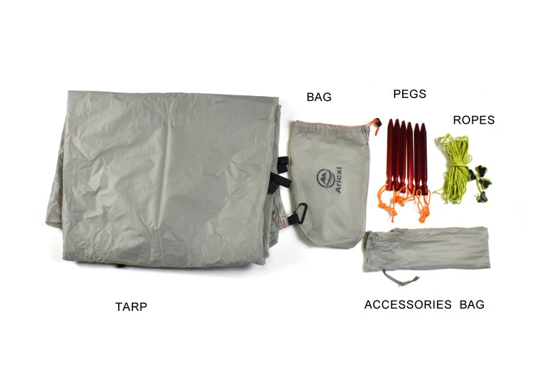 Aricxi Ultra Light Rain Fly Tarp