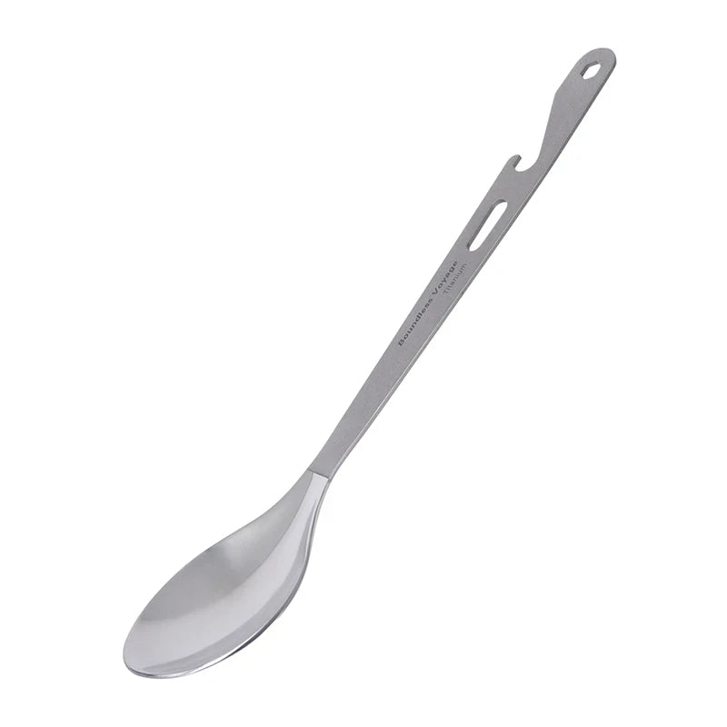 Boundless Voyage Titanium Spoon with Opener
