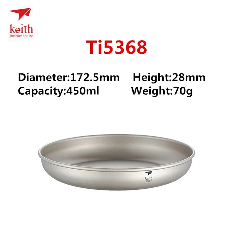 Keith Ti5368 titanium plate with specifications on a white background