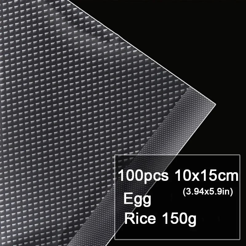 Black textured sheet with dimensions and weight information on a clear background