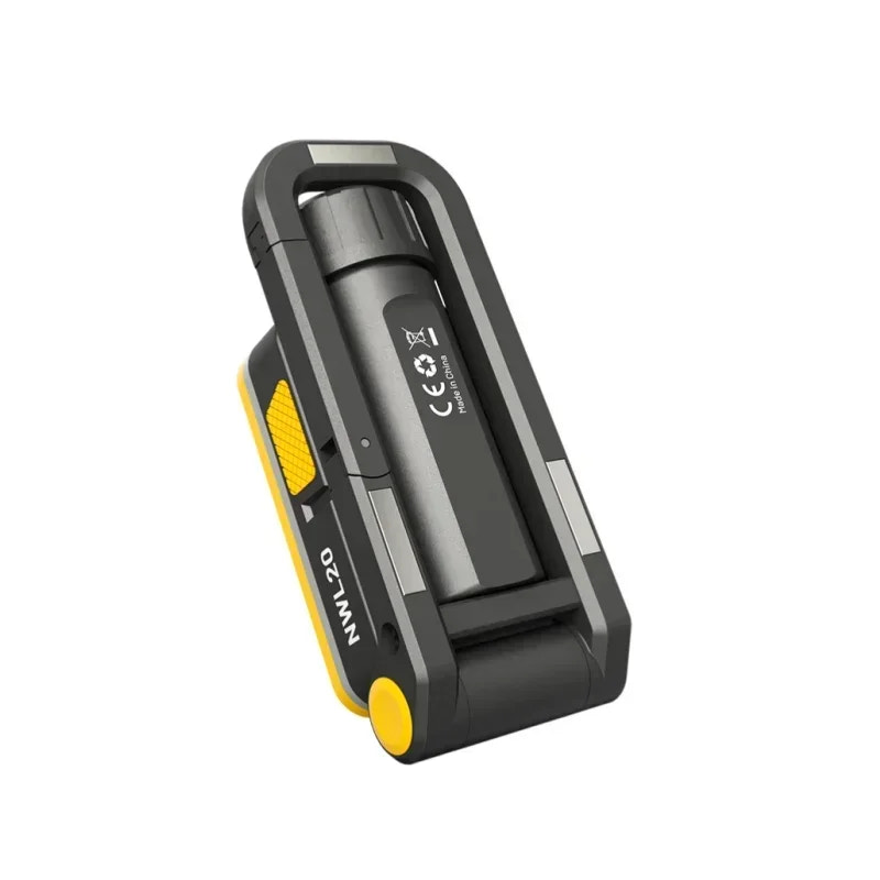 Black and yellow tool with visible branding on a white background