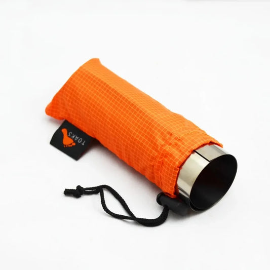 Orange bag on a white background