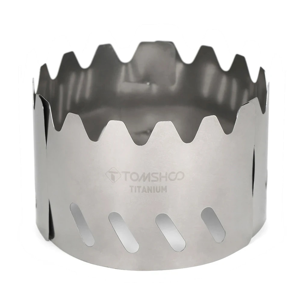 titanium windshield for stove