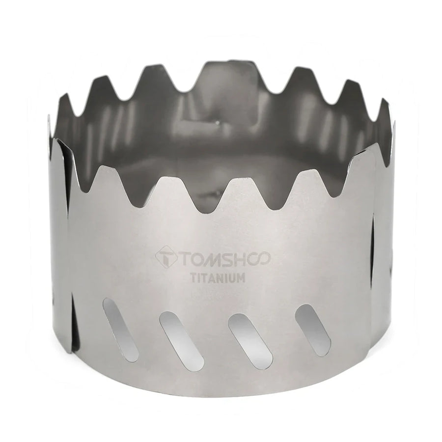 titanium windshield for stove