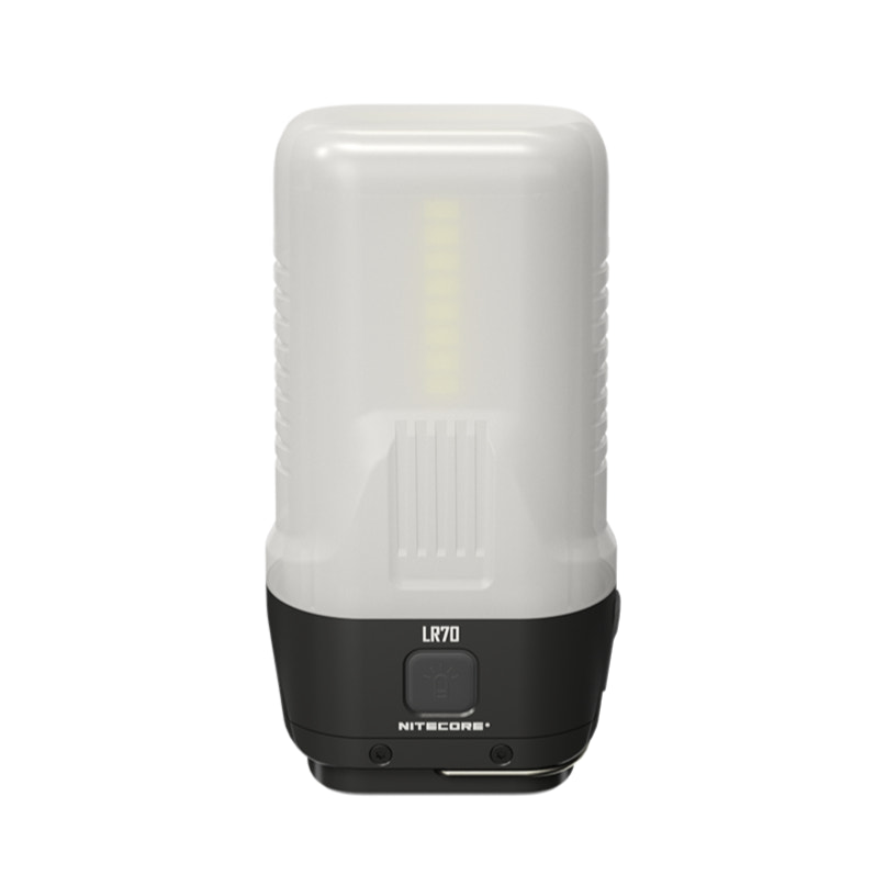 Nitecore LR70 lantern on a white background
