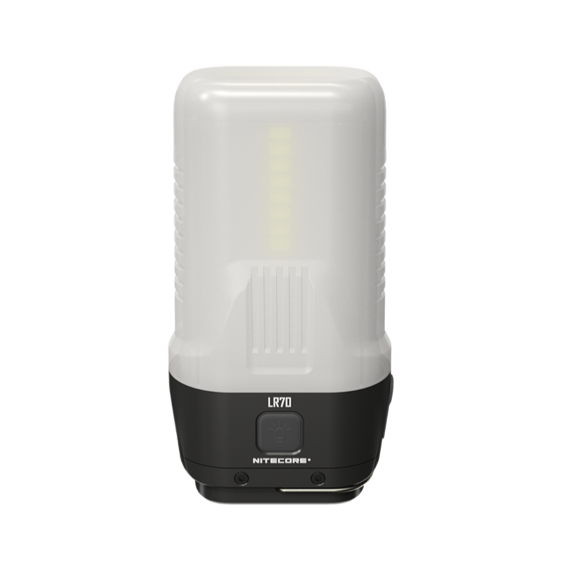 Nitecore LR70 lantern on a white background