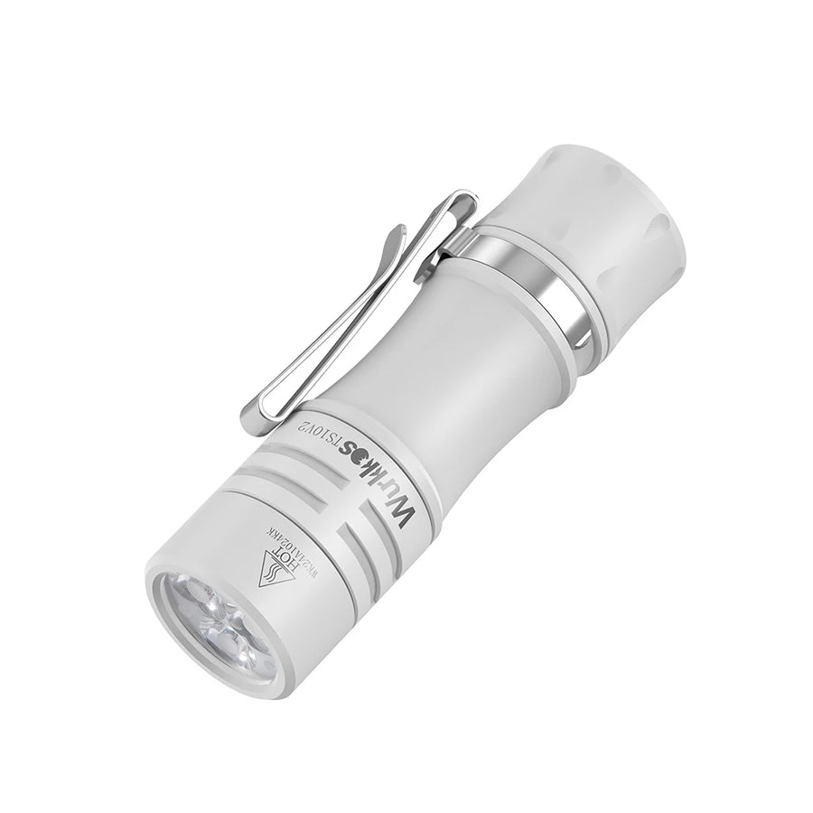 MAO flashlight on a white background