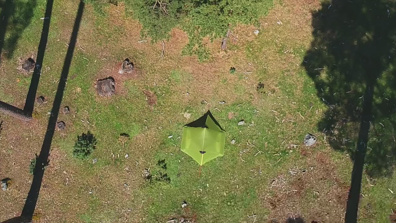 Flame's Creed Lanshan 2 Tent demo