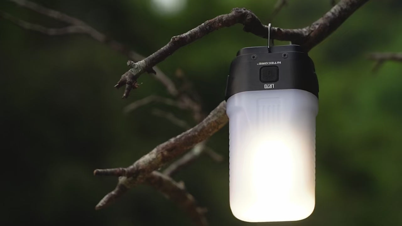 Nitecore LR70 Lantern demo
