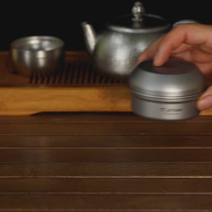 Ti artisan Titanium Alcohol Stove demo