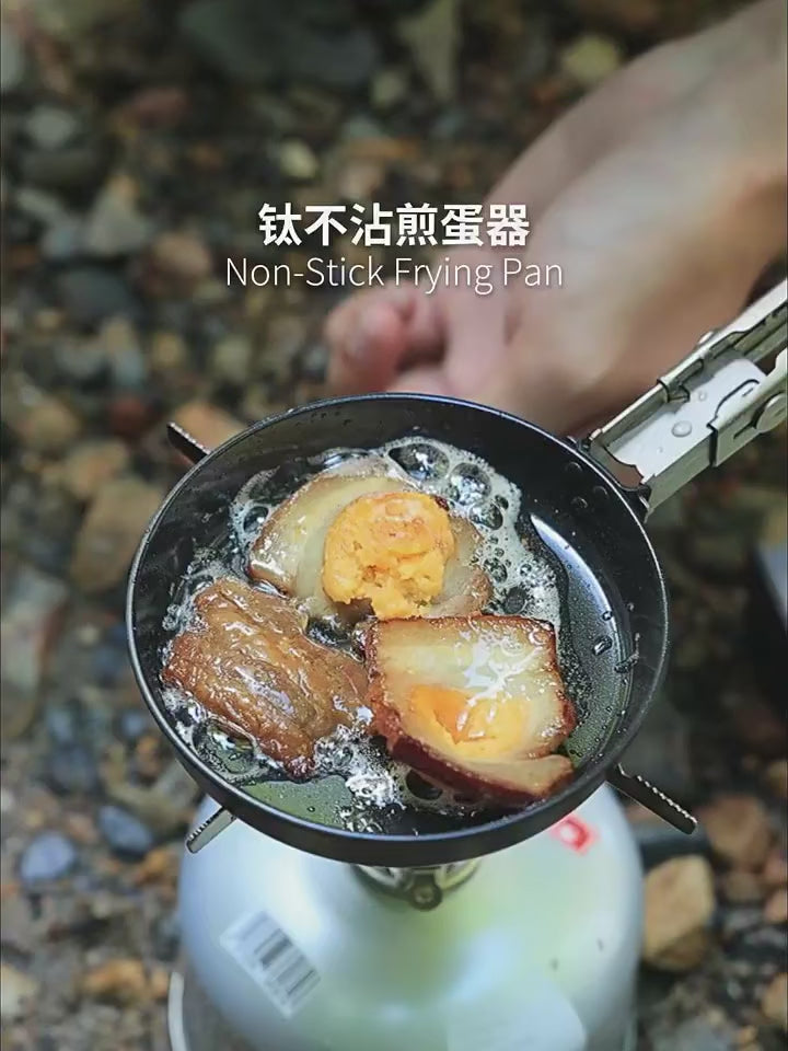 keith titanium non-stick pan demo