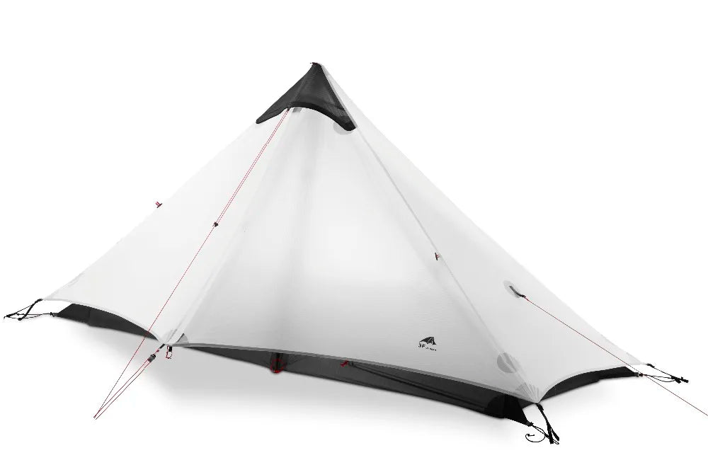 Lanshan 1 Lightweight 1-person backpacking tent for solo thruhiking adventures. Durable and compact design.