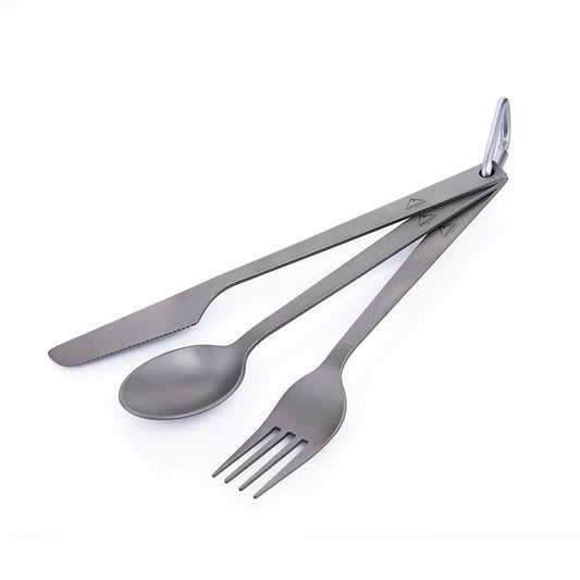 Widesea Titanium Knife Fork Spoon Set