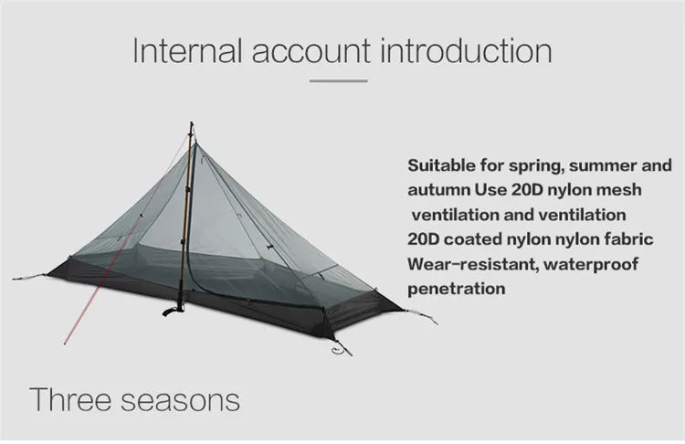 Flame's Creed Lanshan 1 Tent