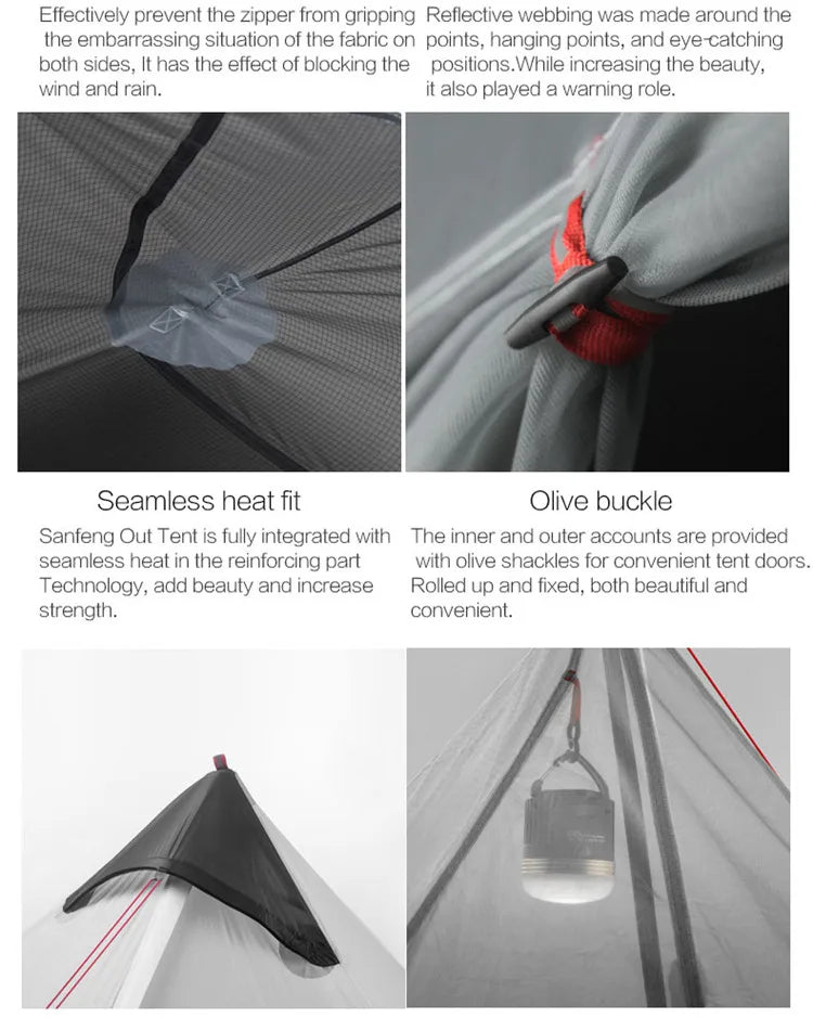 Flame's Creed Lanshan 1 Tent