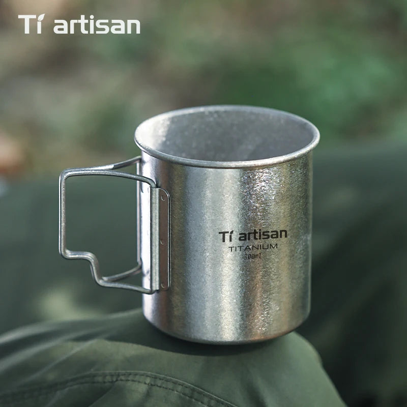Ti artisan Titanium Mug (Ice Crystal)