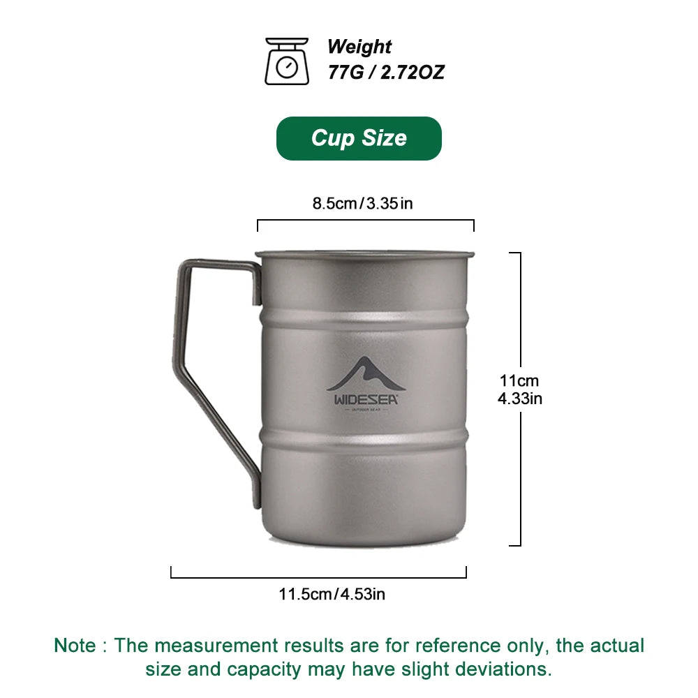 Widesea Titanium Mug 500ML