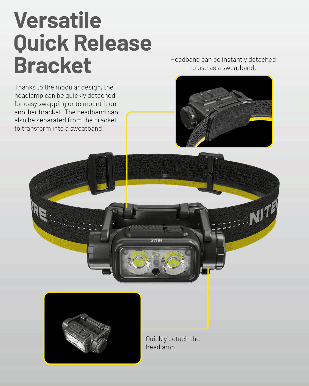 quick release bracket demo