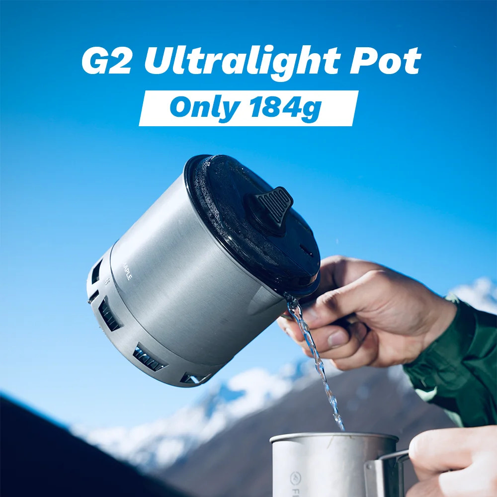 G2 Ultralight Pot being used with a scenic background
