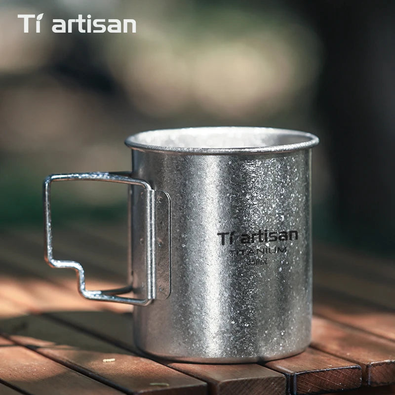Ti artisan Titanium Mug (Ice Crystal)