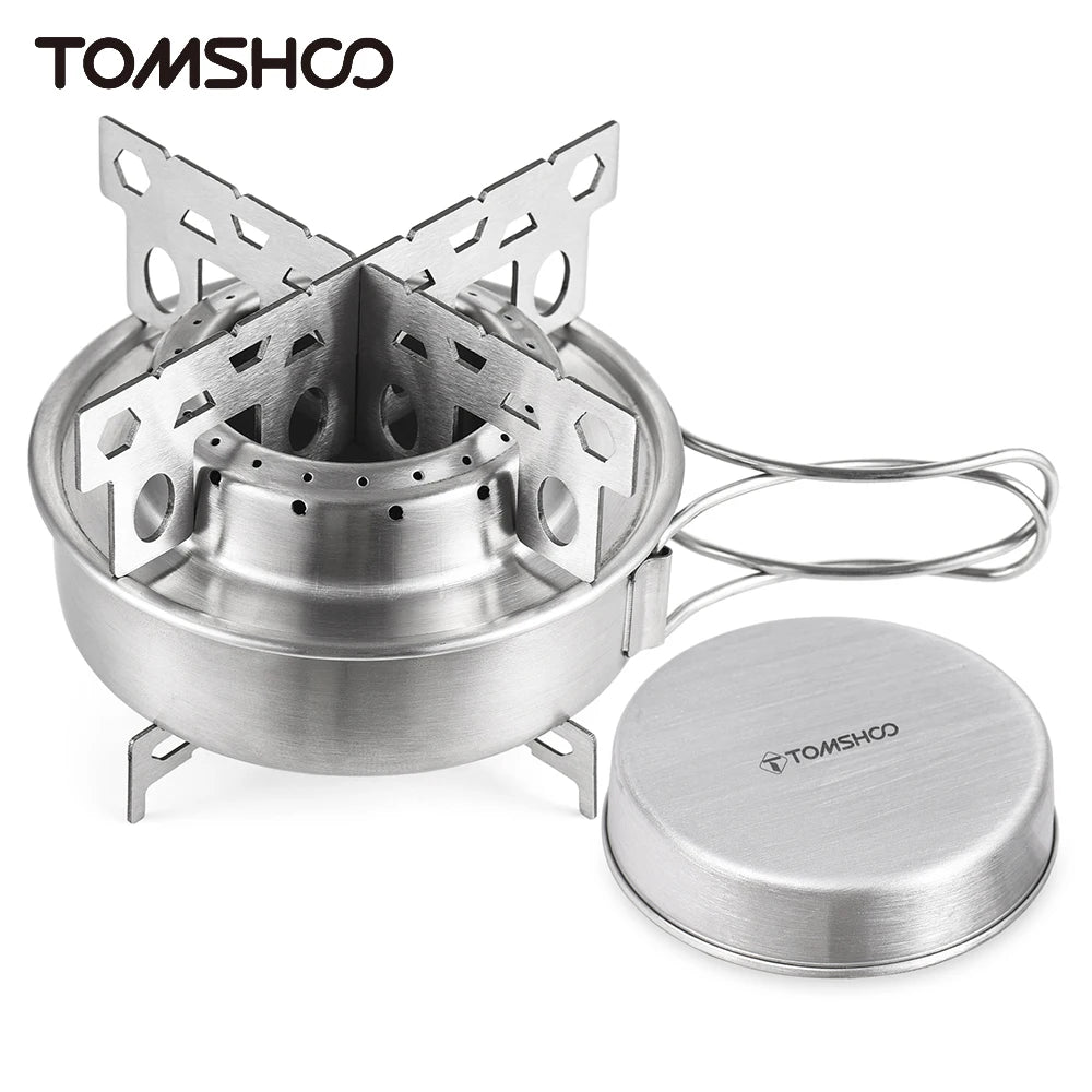 Tomshoo Alcohol Stove Stainless Steel