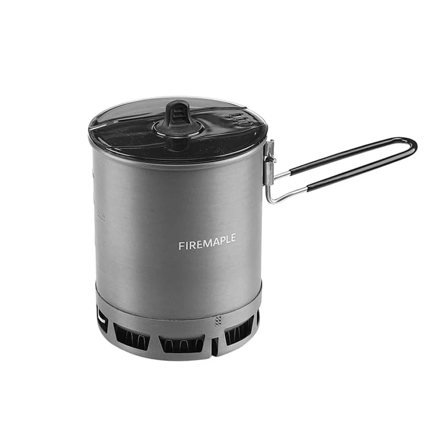 camping pot with Firemaple branding on a white background