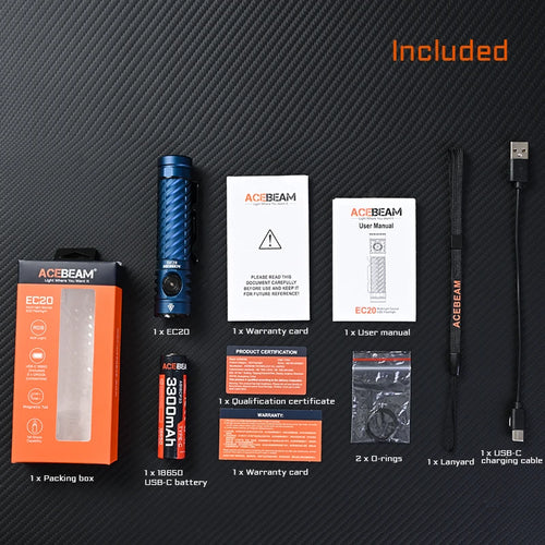 ACEBEAM EC20 18650 Torch