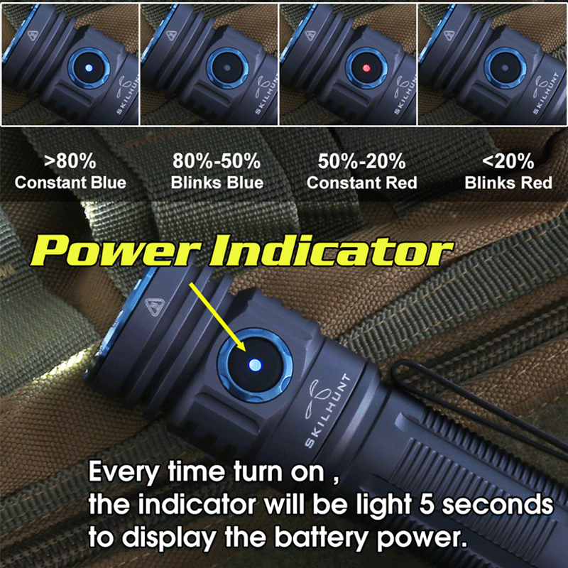 Skilhunt M300 V2 21700 Torch