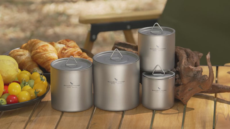 Boundless Voyage Titanium Double Layer Cup demo