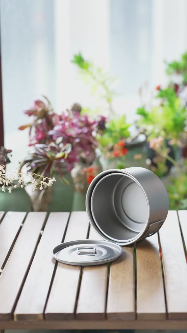 ti artisan folding handle stove demo