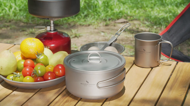 Boundless Voyage Titanium Pot 1L demo