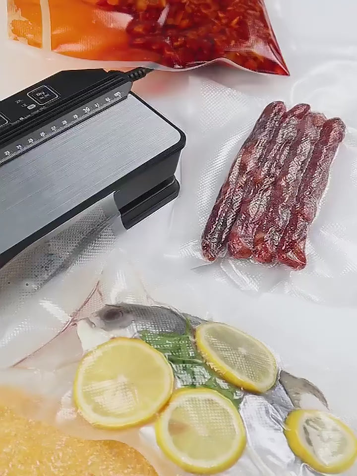 Food Bag Vacuum Sealer Machine demo